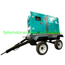 95kw Trailer Type Electric Control Diesel Power Generator Set with Silencer